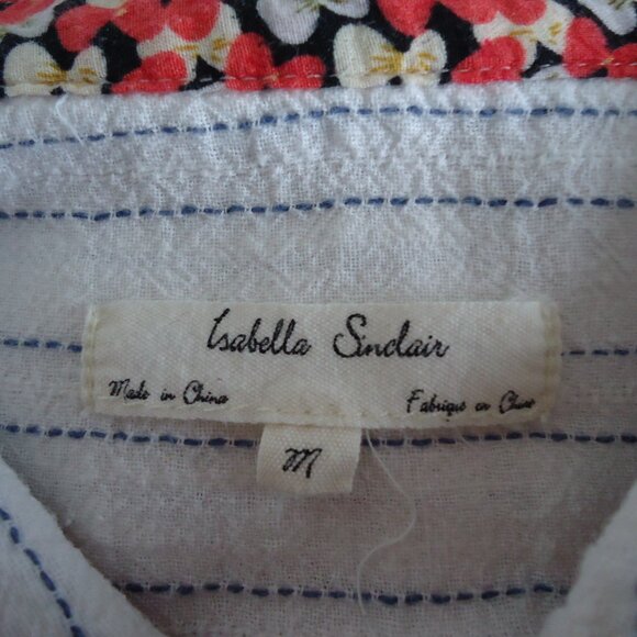 Anthropologie Isabella Sinclair Top M Lace - Picture 6 of 9